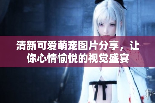 清新可爱萌宠图片分享，让你心情愉悦的视觉盛宴