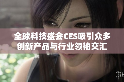 全球科技盛会CES吸引众多创新产品与行业领袖交汇