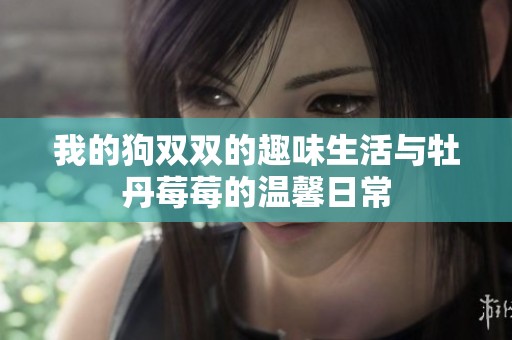 我的狗双双的趣味生活与牡丹莓莓的温馨日常