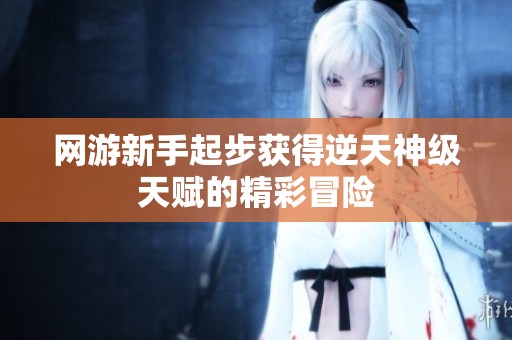 网游新手起步获得逆天神级天赋的精彩冒险