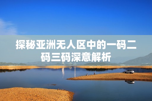 探秘亚洲无人区中的一码二码三码深意解析