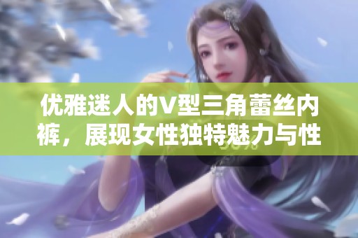 优雅迷人的V型三角蕾丝内裤，展现女性独特魅力与性感气质