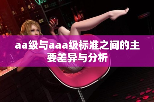 aa级与aaa级标准之间的主要差异与分析