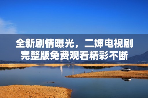 全新剧情曝光，二婶电视剧完整版免费观看精彩不断