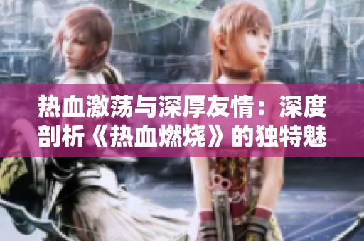 热血激荡与深厚友情：深度剖析《热血燃烧》的独特魅力