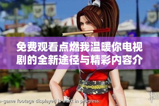 免费观看点燃我温暖你电视剧的全新途径与精彩内容介绍