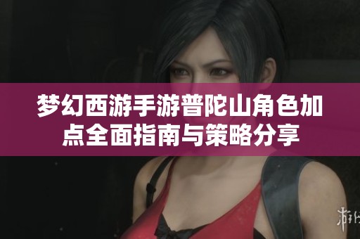 梦幻西游手游普陀山角色加点全面指南与策略分享