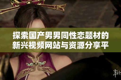 探索国产男男同性恋题材的新兴视频网站与资源分享平台