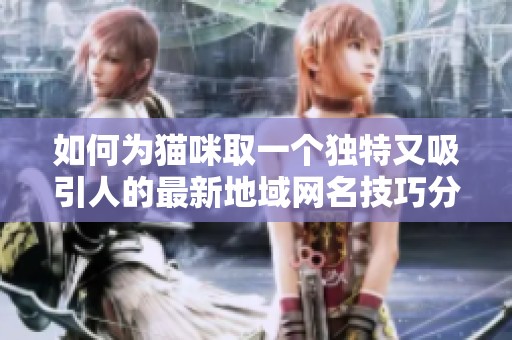 如何为猫咪取一个独特又吸引人的最新地域网名技巧分享