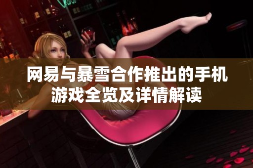 网易与暴雪合作推出的手机游戏全览及详情解读