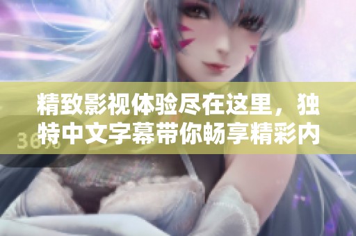 精致影视体验尽在这里，独特中文字幕带你畅享精彩内容
