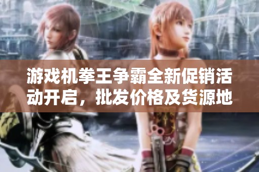 游戏机拳王争霸全新促销活动开启，批发价格及货源地详解