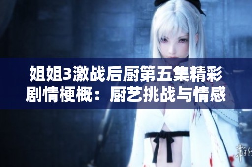 姐姐3激战后厨第五集精彩剧情梗概：厨艺挑战与情感纠葛齐飞舞