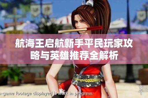 航海王启航新手平民玩家攻略与英雄推荐全解析