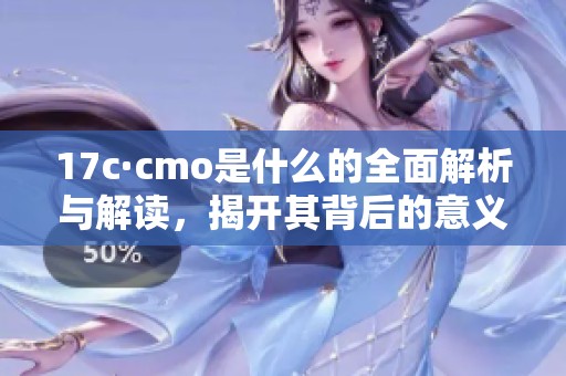 17c·cmo是什么的全面解析与解读，揭开其背后的意义与应用