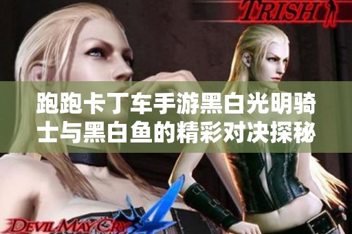 跑跑卡丁车手游黑白光明骑士与黑白鱼的精彩对决探秘