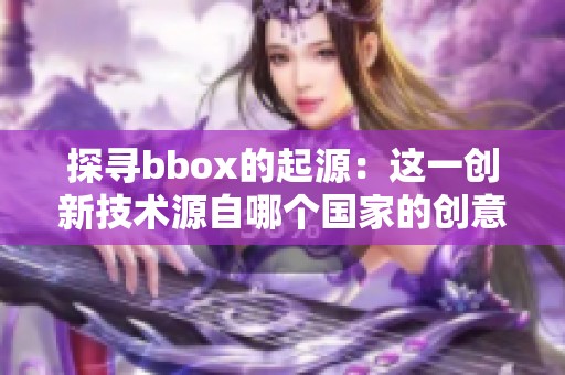 探寻bbox的起源：这一创新技术源自哪个国家的创意与发展