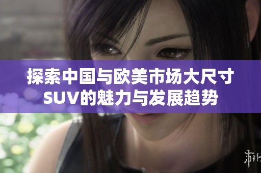 探索中国与欧美市场大尺寸SUV的魅力与发展趋势