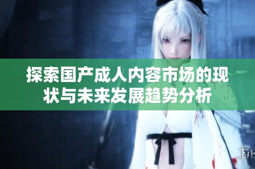 探索国产成人内容市场的现状与未来发展趋势分析