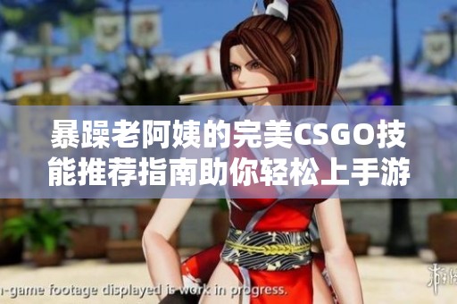 暴躁老阿姨的完美CSGO技能推荐指南助你轻松上手游戏