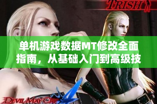 单机游戏数据MT修改全面指南，从基础入门到高级技巧全解析