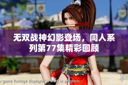 无双战神幻影登场，同人系列第77集精彩回顾