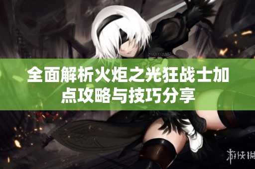 全面解析火炬之光狂战士加点攻略与技巧分享