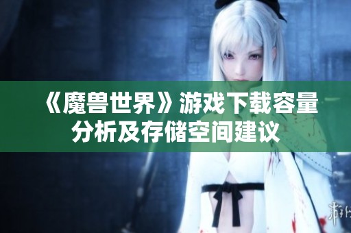 《魔兽世界》游戏下载容量分析及存储空间建议