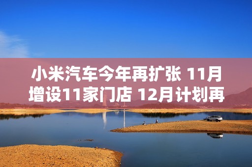 小米汽车今年再扩张 11月增设11家门店 12月计划再增50家