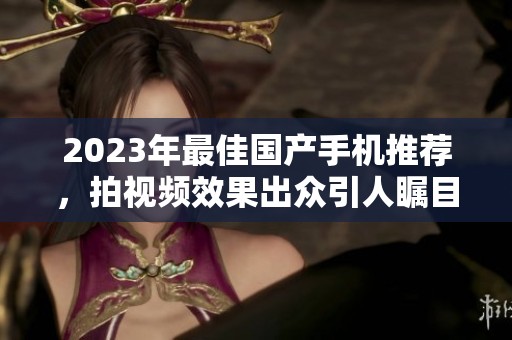 2023年最佳国产手机推荐，拍视频效果出众引人瞩目