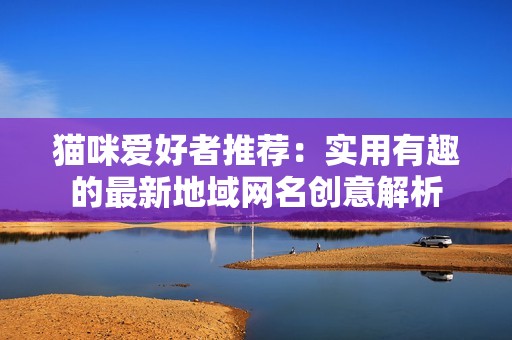 猫咪爱好者推荐：实用有趣的最新地域网名创意解析
