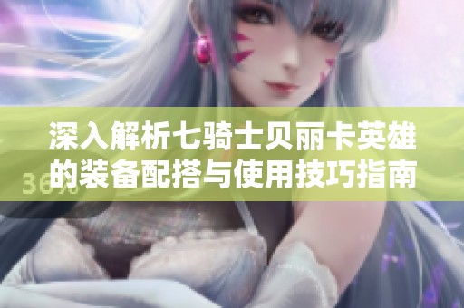 深入解析七骑士贝丽卡英雄的装备配搭与使用技巧指南
