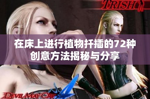 在床上进行植物扦插的72种创意方法揭秘与分享