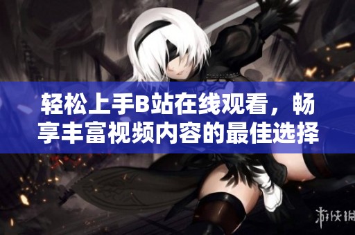 轻松上手B站在线观看，畅享丰富视频内容的最佳选择