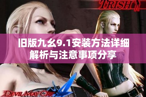 旧版九幺9.1安装方法详细解析与注意事项分享