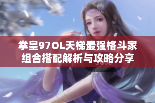 拳皇97OL天梯最强格斗家组合搭配解析与攻略分享