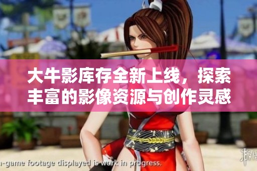 大牛影库存全新上线，探索丰富的影像资源与创作灵感