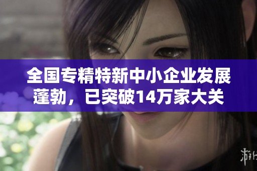 全国专精特新中小企业发展蓬勃，已突破14万家大关