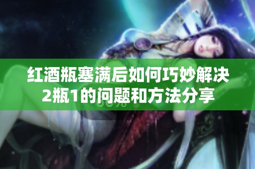 红酒瓶塞满后如何巧妙解决2瓶1的问题和方法分享