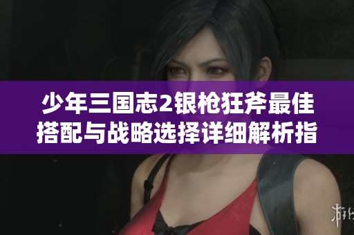 少年三国志2银枪狂斧最佳搭配与战略选择详细解析指南