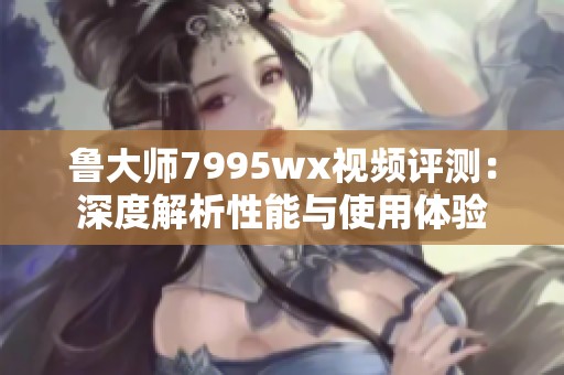 鲁大师7995wx视频评测：深度解析性能与使用体验